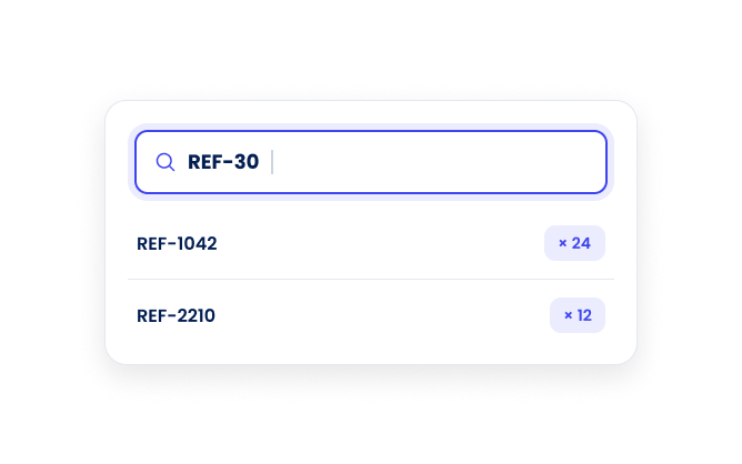 Saisie_rapide_multireferences